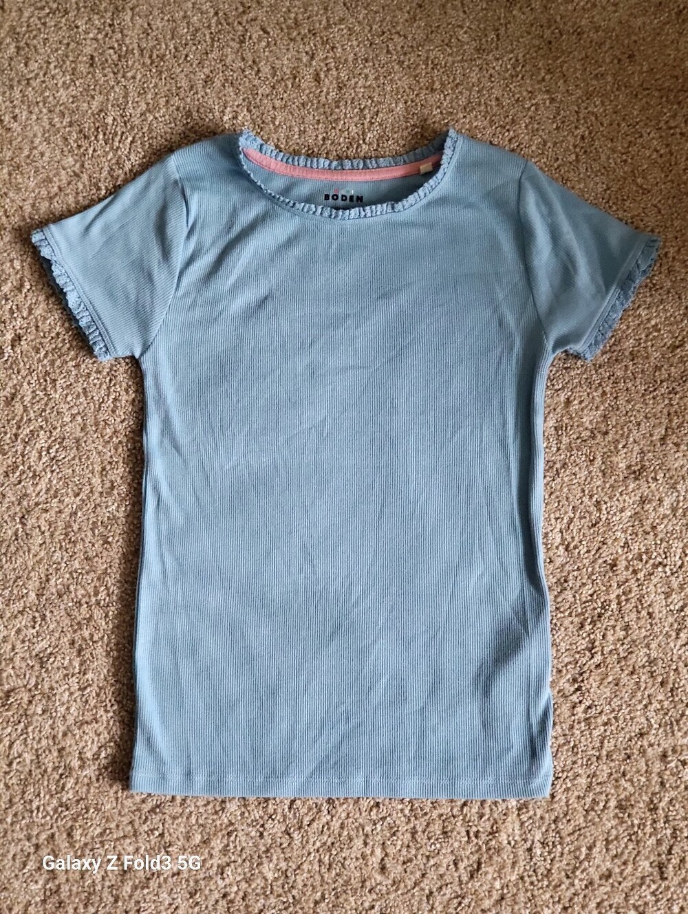 ♥️EUC♥️ BODEN GIRLS RIBBED TOP